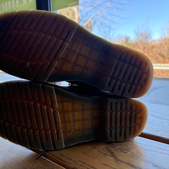 1914 Smooth Leather Tall Black Leather Lace-Up Boots- Dr. Martens US 8M / 9L - Picture 8 of 15